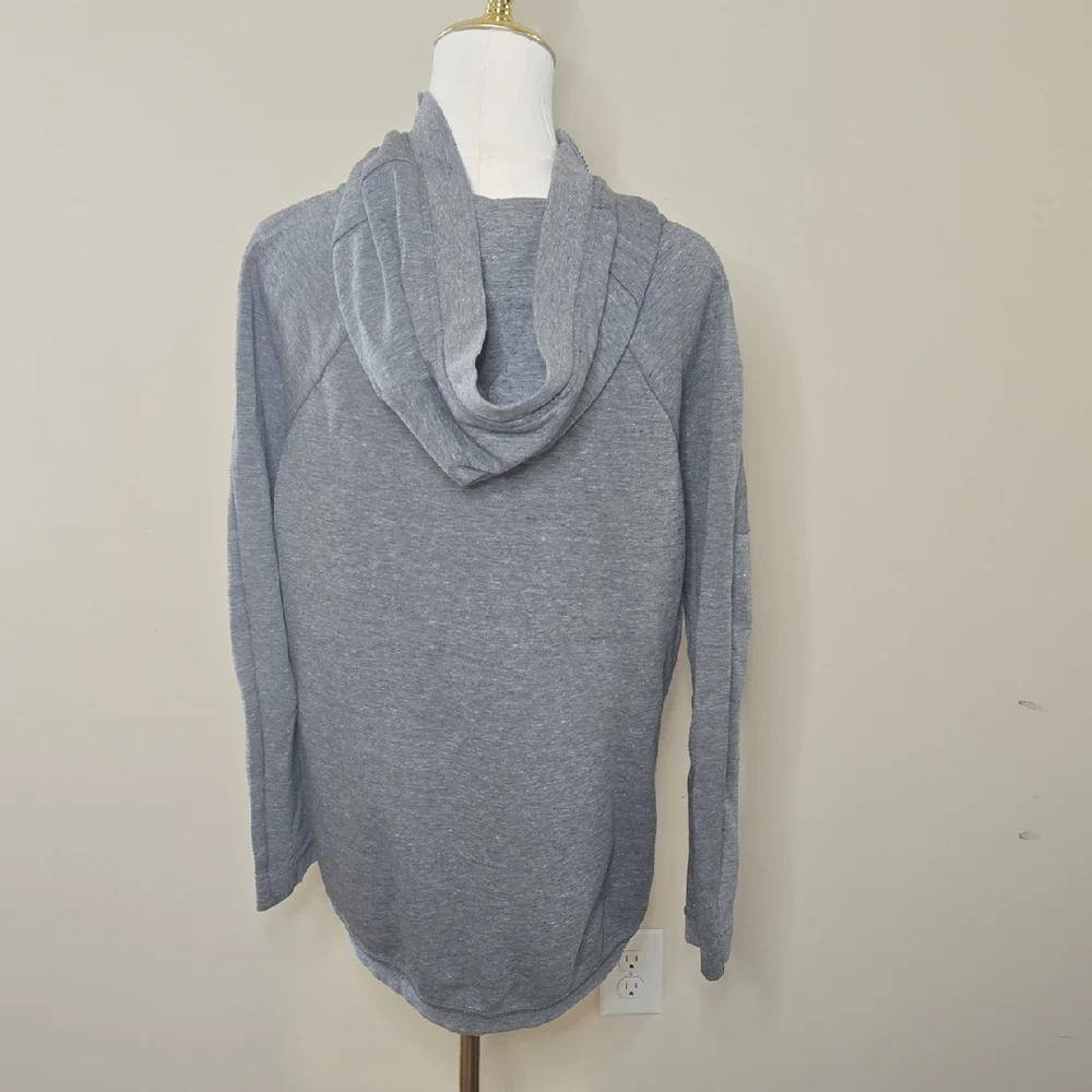 Nike‎ Dark Oversized High-Low Sweatshirt – XS, Sporty Athleisure Gym Essential